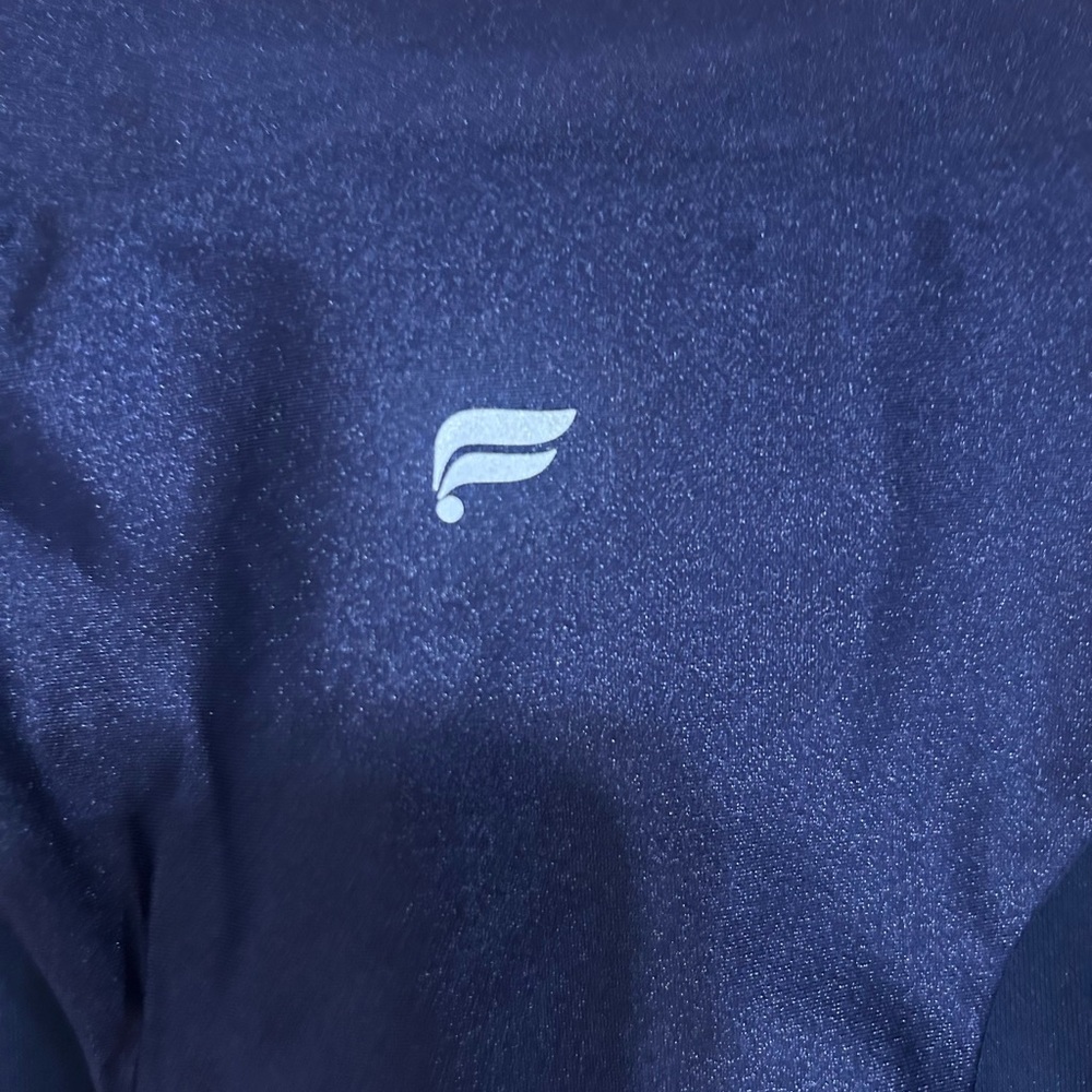 Fabletics Midnight Blue Sleeveless Jacket NWT - image 3